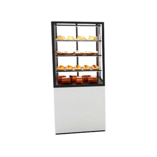 Vitrine de présentation réfrigérée 4 niveaux - 600