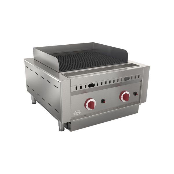 Grillade charcoal gaz à poser 2 zones - Puissance : 18 kW