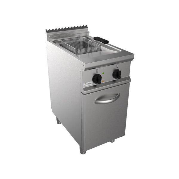 Friteuse électrique sur meuble avec porte 13L 400x700x850 12kW