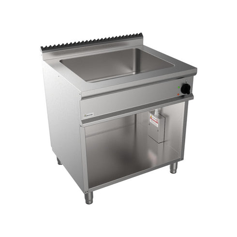 Bain marie électrique sur meuble ouvert GN 2/1 800x700x850mm