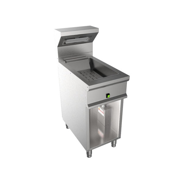 Chauffe frites sur meuble ouvert 400x700x850mm 1kW