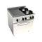 Cuisinière 2 feux + plaque coup de feu à gaz sur four électrique 800x700x850mm