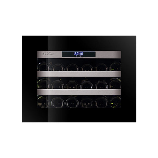 Cave à vin noir 1 zone - 18 bouteilles - +5/+18°C