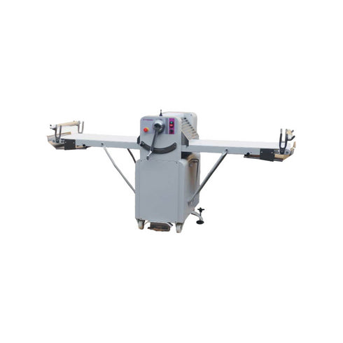 Laminoir à 2 bandes sur socle à roulettes - largeur utile 500mm - longueur 1520mm