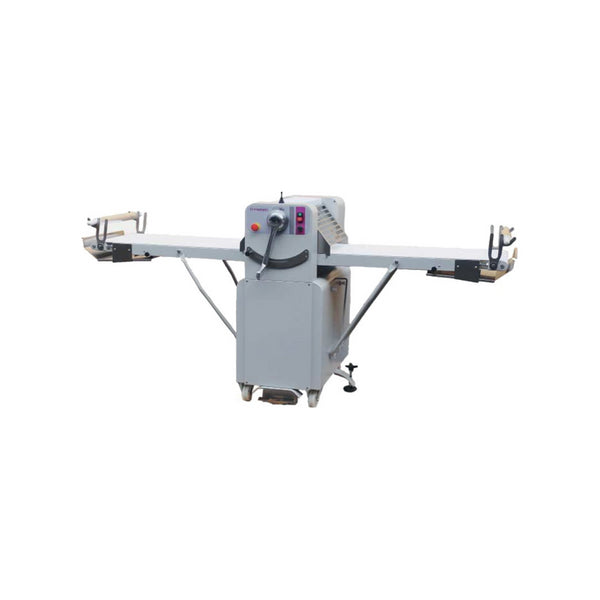 Laminoir à 2 bandes sur socle à roulettes - largeur utile 500mm - longueur 1520mm