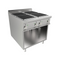 Cuisinière électrique 4 feux sur meuble ouvert 800x900x850mm 16kW