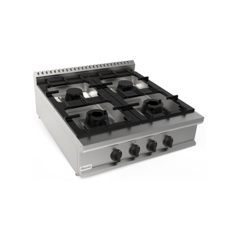 Cuisinière gaz à poser 4 feux 800x900x270mm 29