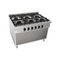 Cuisinière gaz sur meuble ouvert 6 feux 1200x900x850mm 44