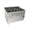 Cuisinière gaz sur four gaz 6 feux 1200x900x850mm 53kW