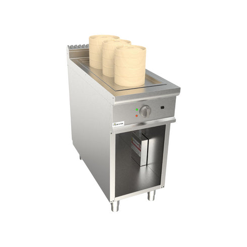 Cuiseur vapeur pour Dim Sum électrique sur meuble ouvert GN 1/1+1/3 38L