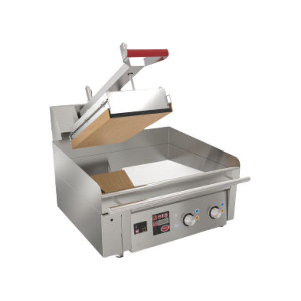 Plancha électrique à poser 2 zones + 1 presse CLAM - Puissance : 12 kW 400V