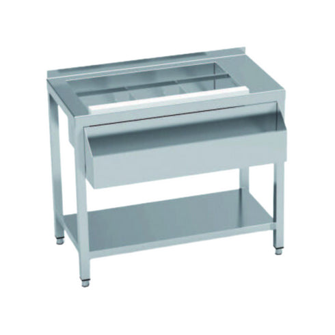 Table cocktail non réfrigérée - 1000x645x900mm