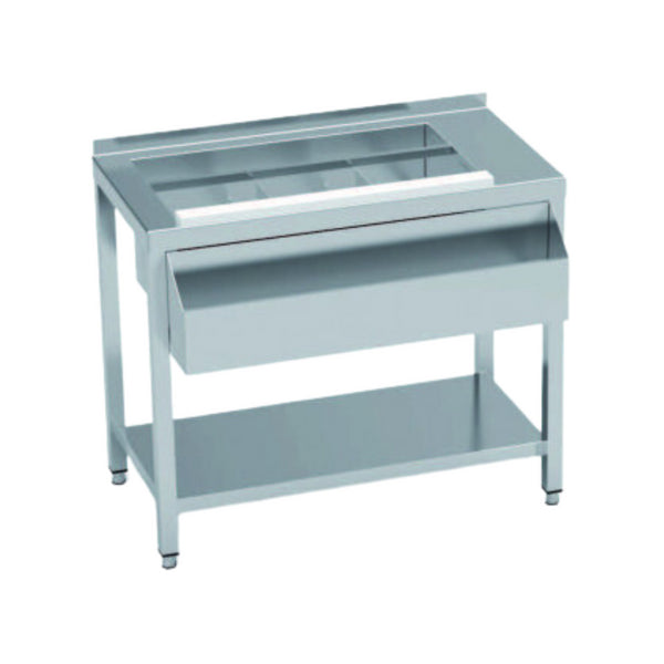 Table cocktail non réfrigérée - 1000x645x900mm