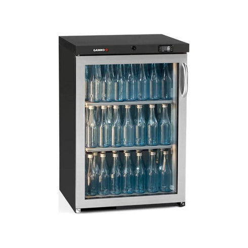 Arrière-bar 1 porte vitrée charnières gauche