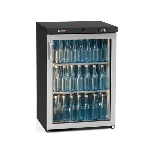 Arrière-bar 1 porte vitrée charnières droite