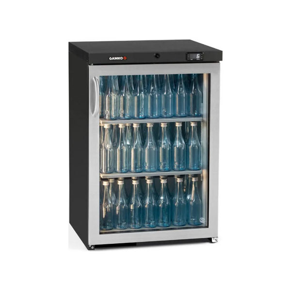 Arrière-bar 1 porte vitrée charnières droite