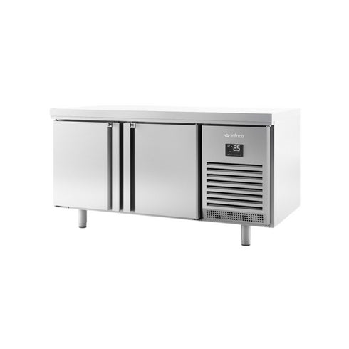 Tour pâtissier réfrigéré positif -2/+8°C 2 portes 1618x800x850mm