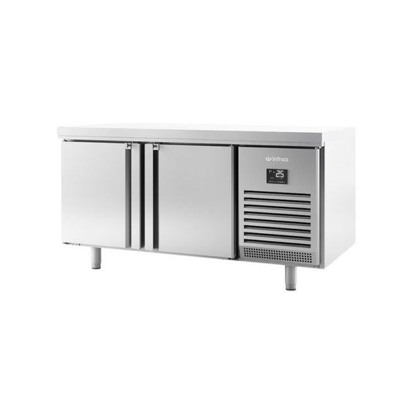 Tour pâtissier réfrigéré négatif -18°C 2 portes 1618x800x850mm