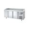 Meuble à pizza 600 réfrigérée positive 0/+8°C gamme TOP - 3 portes - 2020x600x850mm