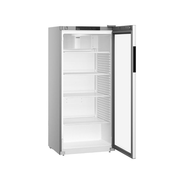 Armoire réfrigérée à boisson positive ventilée en époxy blanc 1 porte vitrée - 569 litres