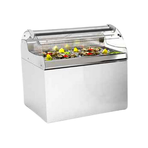 Vitrine réfrigérée à poisson blanc - 1000