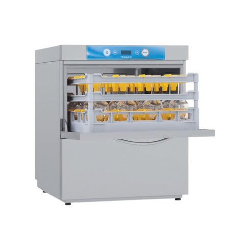 Lave verres NIAGARA - Panier 500x500mm - Passage : 285mm - Mono 230V