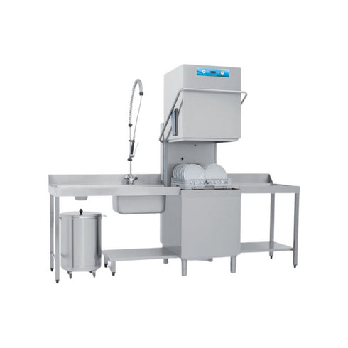 Lave vaisselle à capot NIAGARA - Panier 500x500mm - Passage : 465mm - Triphasé 400V