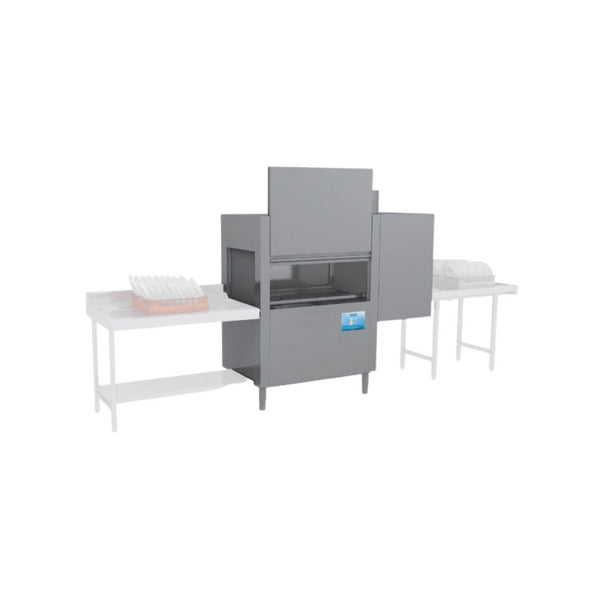 Tunnel de Lavage - Rinçage - Panier 500x500mm - Passage : 450mm - Triphasé 400V