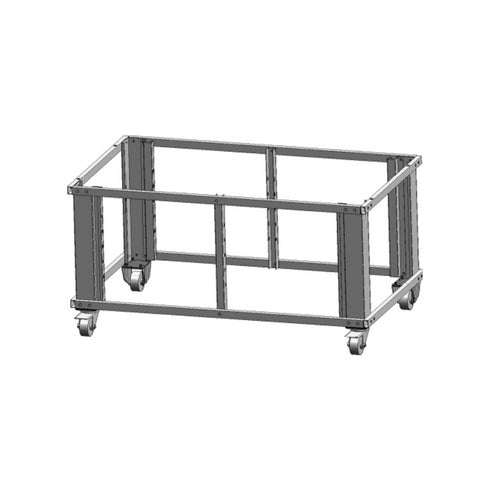 Support de four à pizza P110G-A sur roulette - Hauteur 800mm