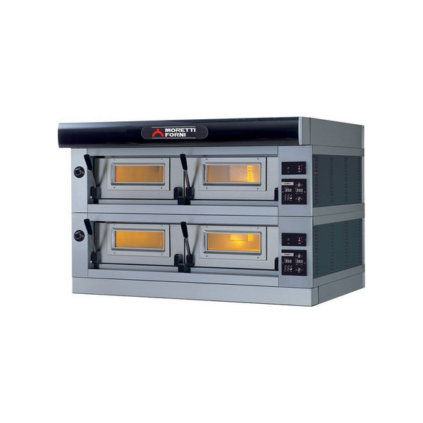 Four à pizza SERIE P électrique 2 niveaux sans support - 2 x 11 pizzas