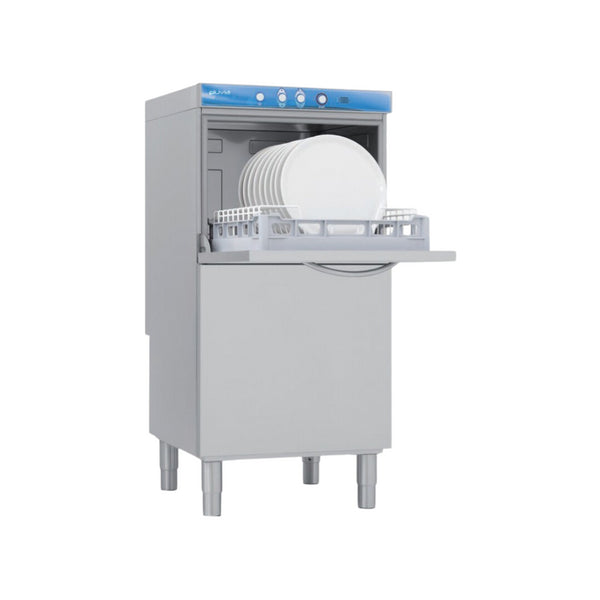 Lave vaisselle PLUVIA réhaussé - Panier 500x500mm - Passage : 360mm - Triphasé 400V