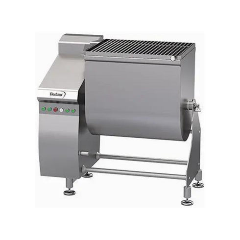 Mélangeur pétrin bras horizontal PMX275 MAX - Equipé avec élevateur bac 200L - Capacité de mélance 200 Kg - 275 litres - Triphasé 400V