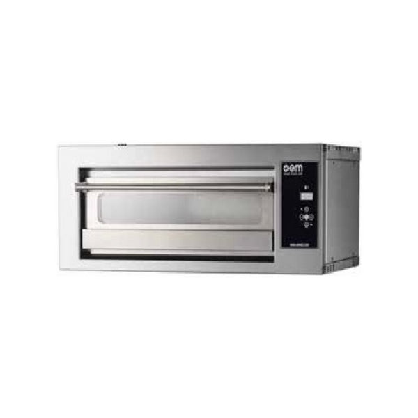 Four à pizza 1 niveau mécanique - 2 pizzas 30cm - 702x821x390mm - Monophasé ou Triphasé