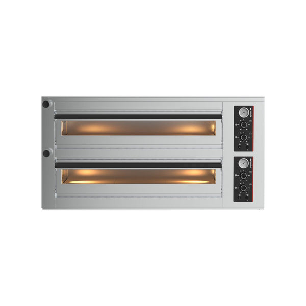 Four à pizza mécanique PYRALIS 4+4 pizzas - 1130x1010x830mm
