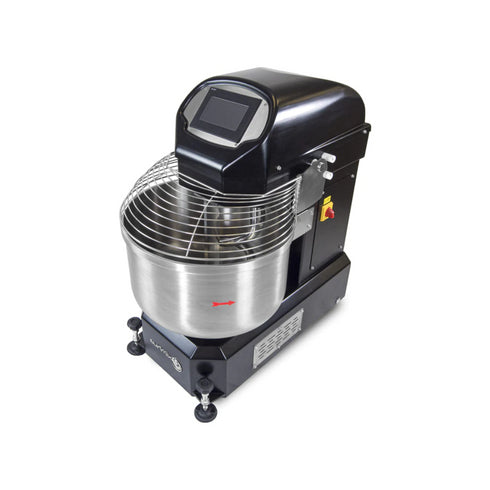 Pétrin à spirale - 2 Moteurs - 2 vitesses + cuve motorisée - Mono 230V