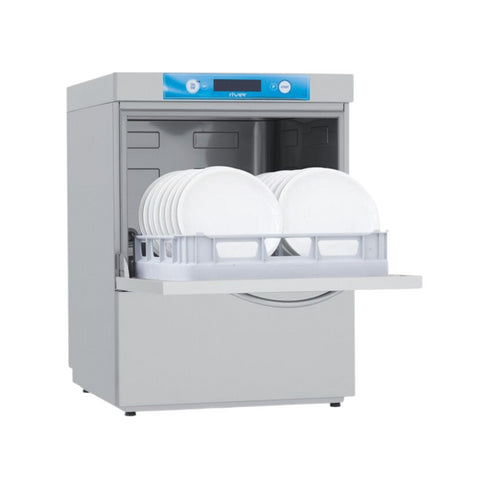 Lave vaisselle RIVER - Panier 500x500mm - Passage : 355mm - avec adoucisseur - Triphasé 400V