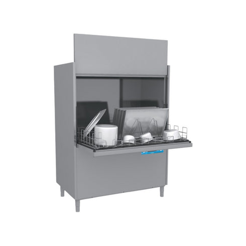 Lave batterie RIVER - Panier 1310x700mm - Passage : 850mm - avec pompe de vidange - Triphasé 400V