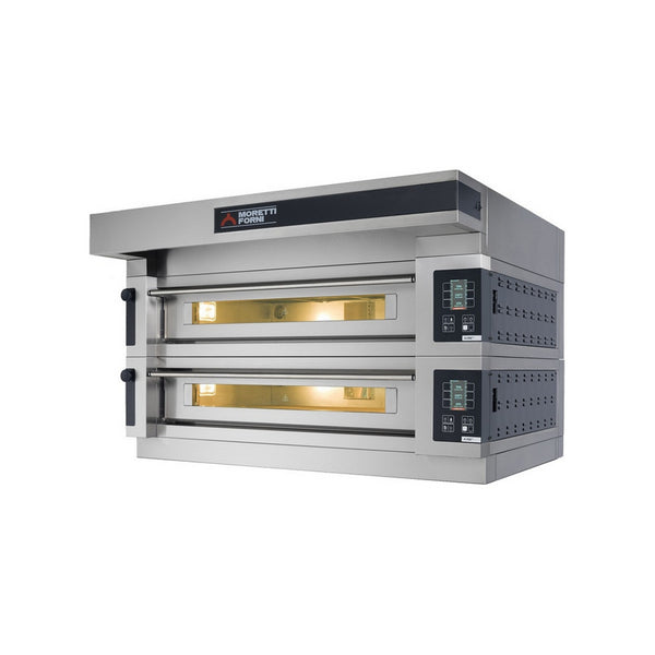 Four à pizza SERIE S électrique 2 niveaux sans support - 2 x 6 pizzas