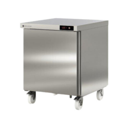 Meuble froid haut rendement réfrigérée positive -2/+8°C gamme TOP - 1 porte pleine - 701x805x915mm