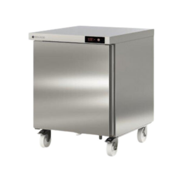 Meuble froid haut rendement réfrigérée positive -2/+8°C gamme TOP - 1 porte pleine - 701x805x915mm