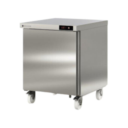 Meuble froid haut rendement réfrigérée négative -15/-20°C gamme TOP - 1 porte pleine - 701x805x915mm