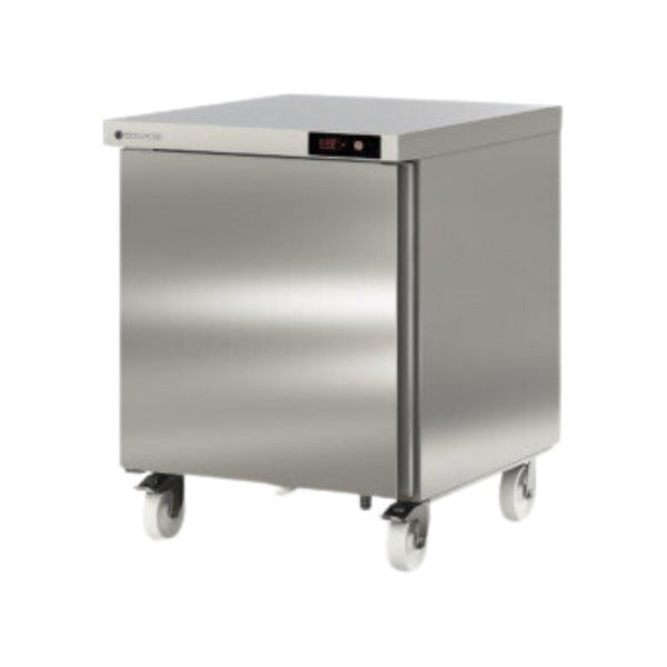 Meuble froid haut rendement réfrigérée négative -15/-20°C gamme TOP - 1 porte pleine - 701x805x915mm