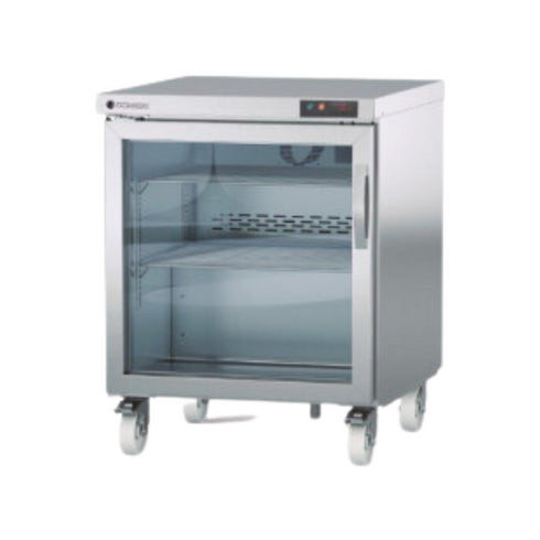 Meuble froid haut rendement réfrigérée positive -2/+8°C gamme TOP - 1 porte vitrée - 701x805x915mm