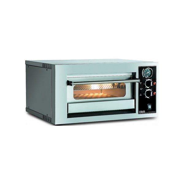 Four à pizza 1 niveau mécanique - 1 pizza 30cm - 662x513x366mm - Monophasé