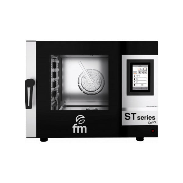 Four mixte 5 niveaux GN 1/1 - Commande digitale - Nettoyage automatique