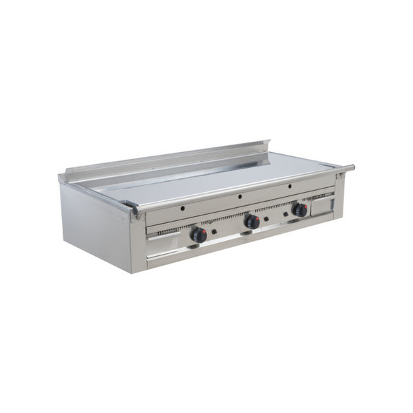 Teppanyaki à gaz à poser 1400x720x390mm 17.4 kW