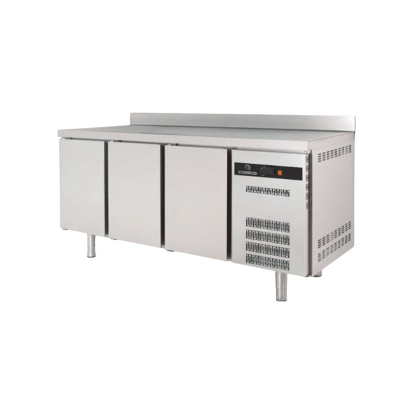 Meuble GN 1/1 réfrigérée positive -2/+8°C gamme Classic - 3 portes pleines - 1795x700x850mm