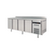 Meuble GN 1/1 réfrigérée positive -2/+8°C gamme Classic - 4 portes pleines - 2245x700x850mm