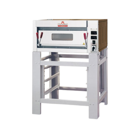 Four à pizza 1 niveau digitales - 6 pizzas - 910x1170x430mm