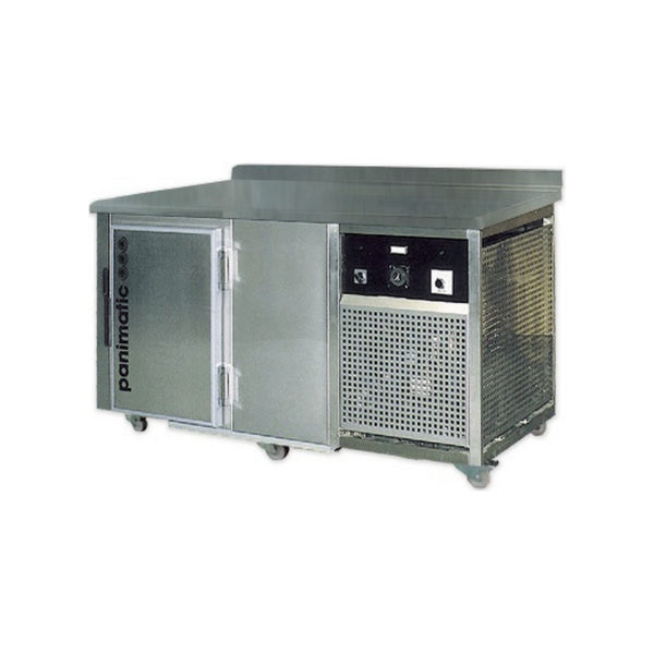 Tour de surgélation - 40° - 1 porte avec dessus et dosseret inox - 10 plaques - 1600x880x960mm